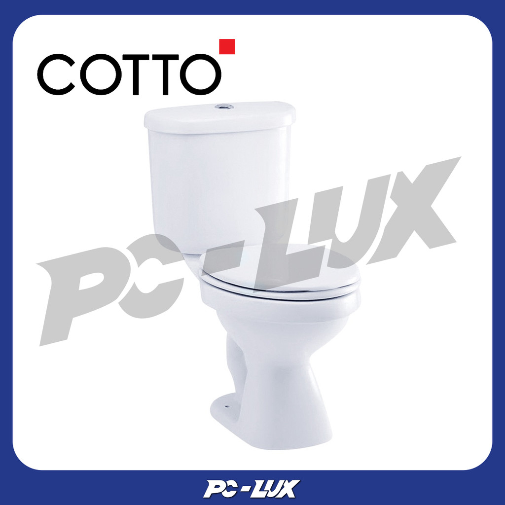 COTTO สุขภัณฑ์แบบสองชิ้น 6 ลิตร TINA รุ่น C1480