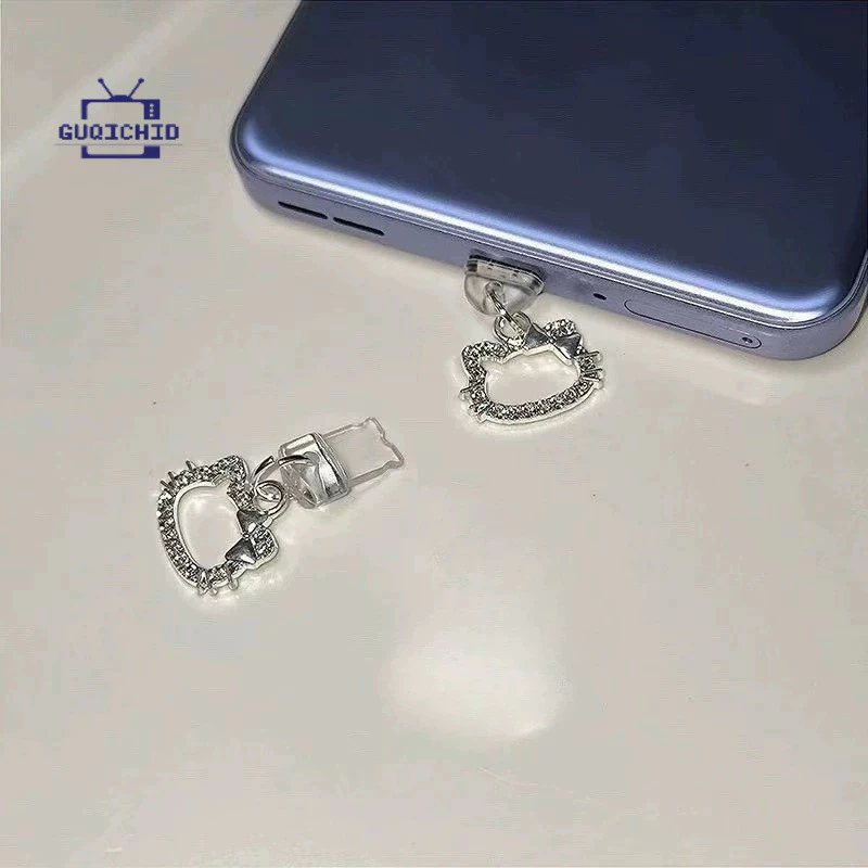 โทรศัพท์ปลั๊กฝุ่นจี้ยโลหะปลั๊กฝุ่นสําหรับประเภท C ชาร์จพอร์ต Protector USB C พอร์ต Anti Dust Stopper หมวกสมาร์ทโฟนอุปกรณ thumbnail 3
