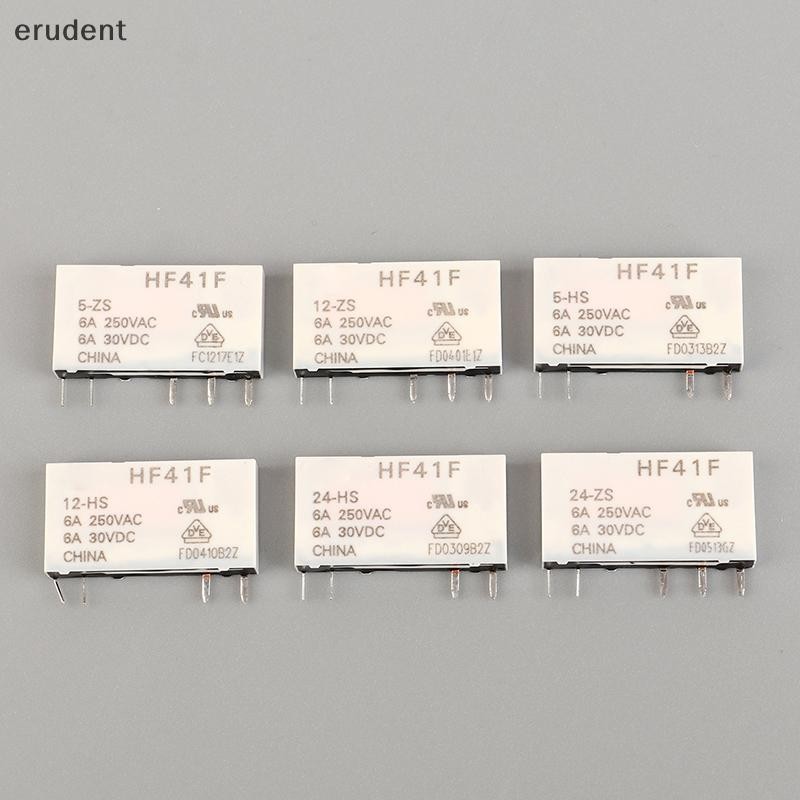 Erudent HF41F-24-ZS HF41F-12-ZS HF41F-5-ZS HF41F-5-HS HF41F-12-HS HF41F-24-HS รีเลย์อุตสาหกรรม Submi