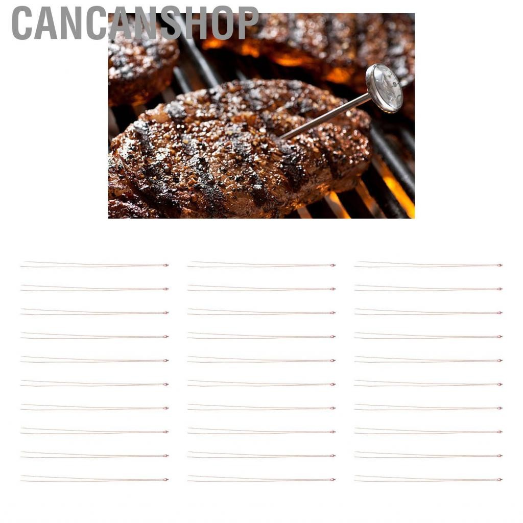 Cancanshop Fafeicy 30pcs ฟิล์มโลหะเทอร์มิสเตอร์ปิดผนึกตัวต้านทานความร้อนปลายเดี่ยวสำหรับเทอร์โมมิเตอ