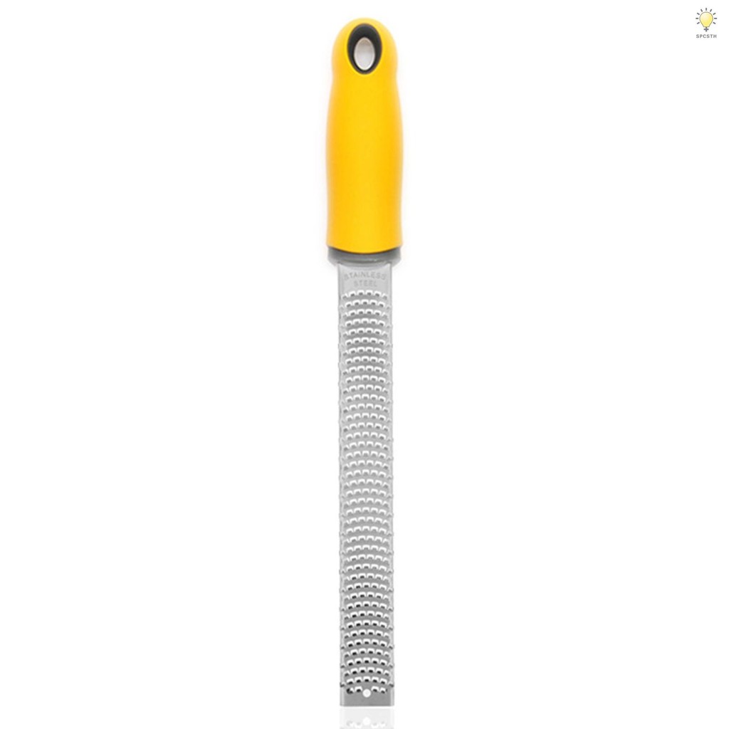 Citrus Zester ชีสเครื่องขูดสแตนเลส Citrus Zester เครื่องขูดพร้อมที่จับ Lemon Zester สําหรับห้องครัว