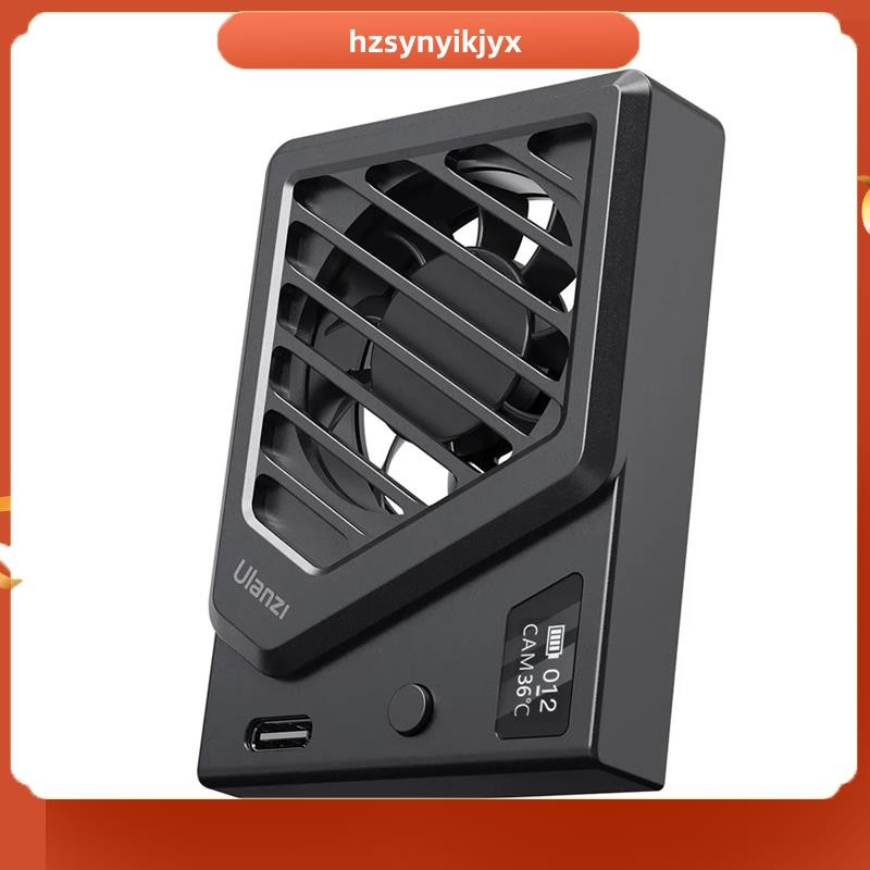 ULANZI hzsynyikjyxUlanzi CA25 กล้องระบายความร้อนพัดลมคูลเลอร์ระบบระบายความร้อนสําหรับ SLR Ultra-Sile