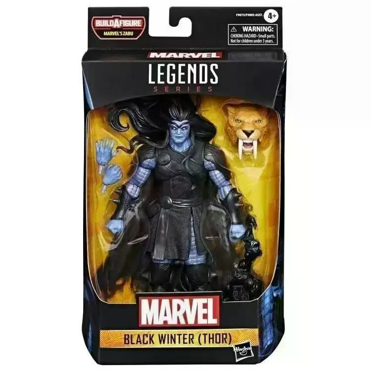 Hasbro Black Winter Thunder God Zhabu Cover Black Thunder God 1/12 ซีรีส์แอ็คชั่นฟิกเกอร์ขนาด 6 นิ้ว