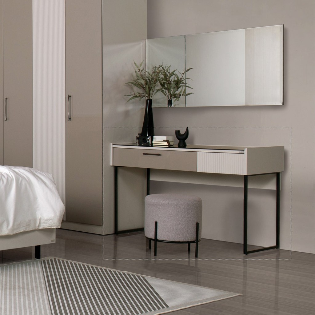 SB Design Square โต๊ะแป้ง ขนาด 120 ซม. รุ่น Nex (120x50x77 ซม.)  แบรนด์ SB FURNITURE