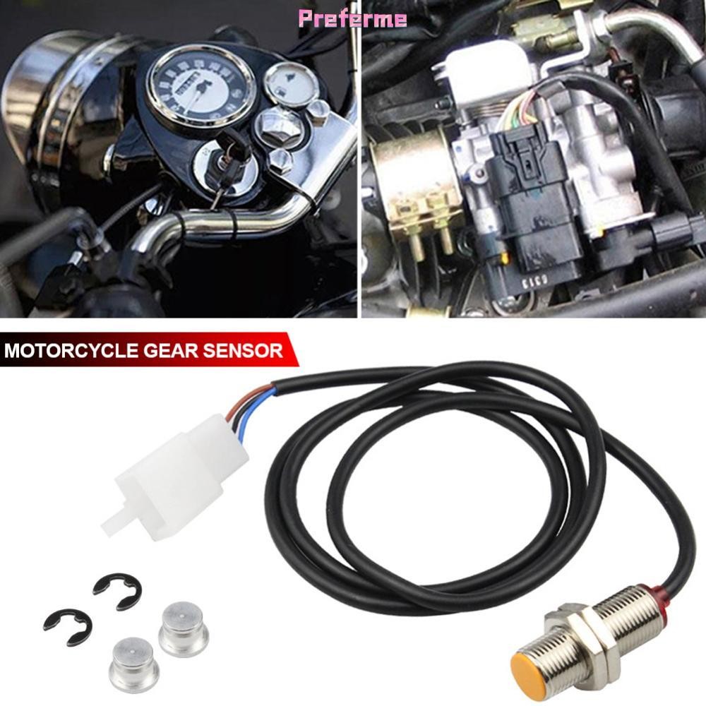 Preferme 12 V รถจักรยานยนต์เซนเซอร์ 2 แม่เหล็กสําหรับ ATV สกู๊ตเตอร์ดิจิตอลวัดระยะทาง Speedometer Ta