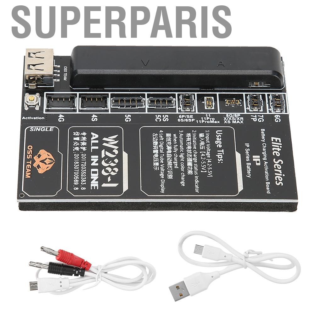 Superparis Superparis-th W238 สร้างขึ้น & 8209; ในแบตเตอรี่บอร์ดเปิดใช้งานการชาร์จอย่างรวดเร็วพอดีสำ
