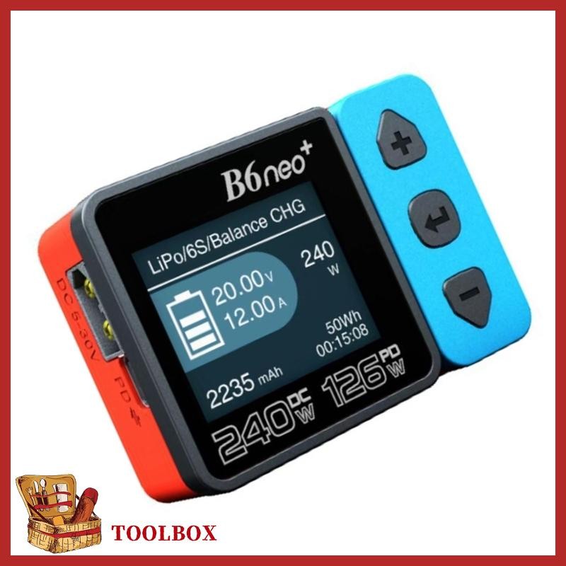 TOOLBOX แบตเตอรี่มัลติฟังก์ชั่น Maintenance สําหรับ 1 15S เซลล์ 12A ชาร์จ PD3 0 อินพุต Firmware อัปเ