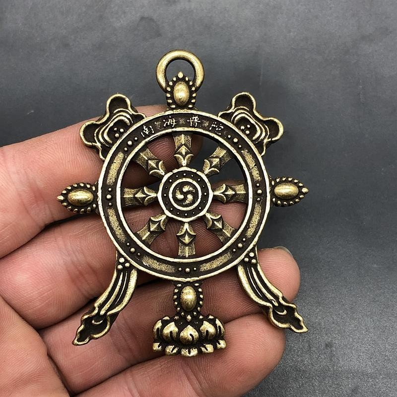 คอลเลกชันเบ็ดเตล็ดโบราณโบราณ Retro Ferry Cross Ferry จี้จี้ 8.14 12