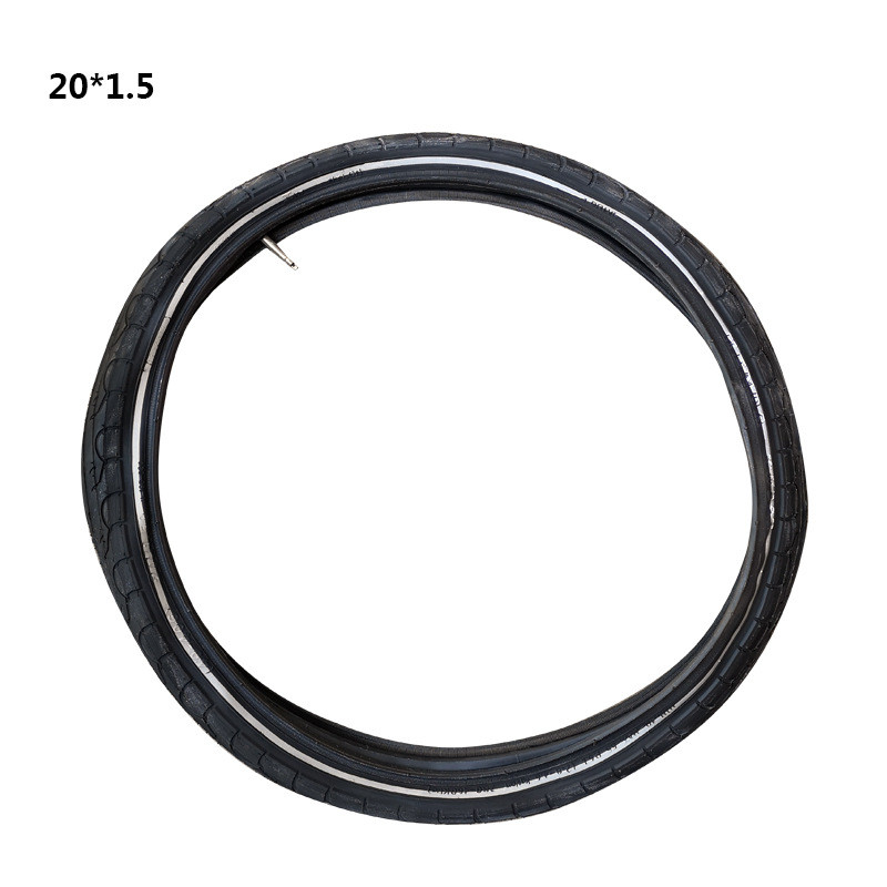 406 ยางนอก 20 * 1.5 จักรยานพับจักรยานยางนุ่มด้านข้างยางด้านในด้านนอกหัวล้านยางความเร็วสูง