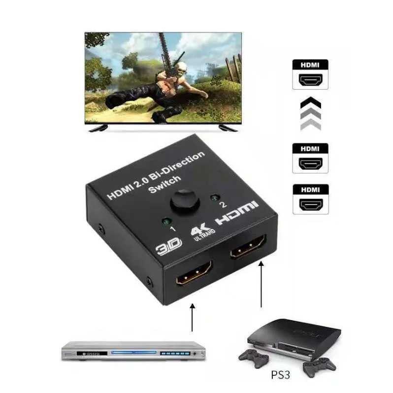 ROBOTSKY ผลิตภัณฑ์ทิศทาง HDMI 2x1 Switch 3D V1.4 - ACDG0