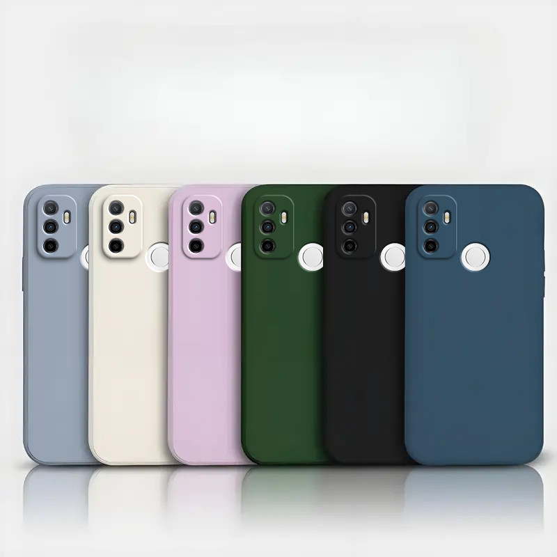 OPPO A53 2020 เคสโทรศัพท์ซิลิโคนสีทึบ YT