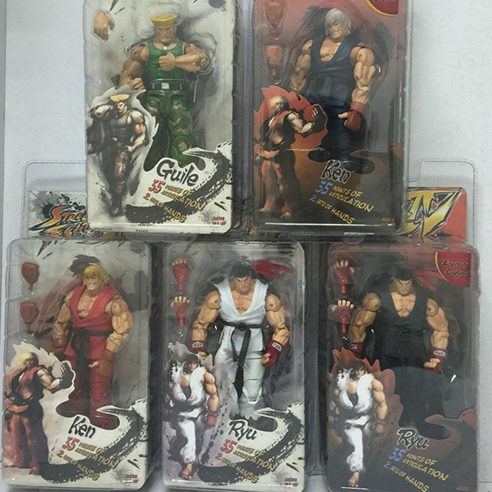 NECA Street Overlord Street Overlord Ken Gulihao Demon Chunli 23 ซม.รูปตุ๊กตา