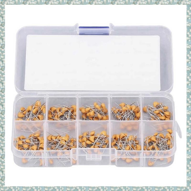[h5bl3j6wj.ph] 0.1UF- 10UF Capacitor Assortment Kit 10value 50v 10pf 20pf 30pf 47pf 56pf 68pf 100pf 