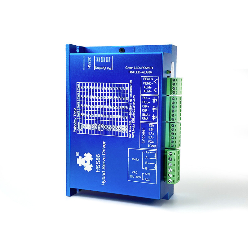 Nema 34 ปิดแหวน Stepper Motor Driver HSS86 2 เฟส Hybrid Stepper Motor Driver อื่นๆ
