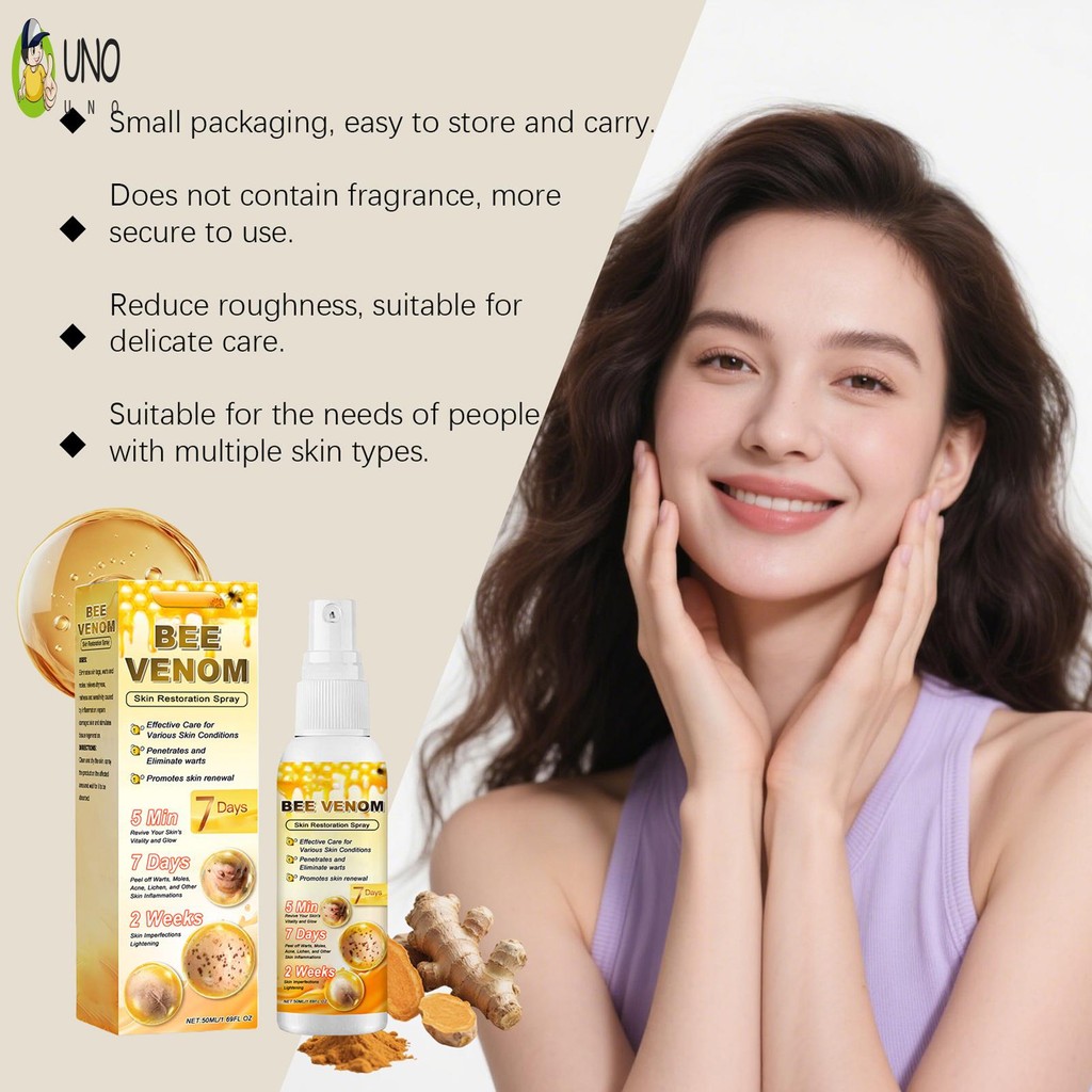 Smooth Skin Gentle Repair Spray Fast Absorption Wart Removal Spray เหมาะสําหรับทุกสภาพผิวใช้