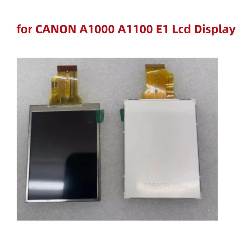 Alideao-ขนาด 2.5 นิ้วใหม่ชิ้นส่วนซ่อมหน้าจอแสดงผล LCD สําหรับกล้องดิจิตอล CANON A1000 A1100 E1