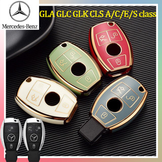 Mercedes-Benz ฝาครอบกุญแจสําหรับ GLA GLC GLK CLS A/C/E/S cla…