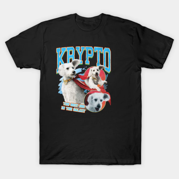 เสื้อยืด Vintage The Best Dog In The Galaxy คอกลม Cotton 100% - รูปที่ 1