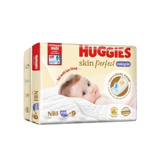 แผ่นรองทารกแรกเกิด Huggies Skin Perfect NB1