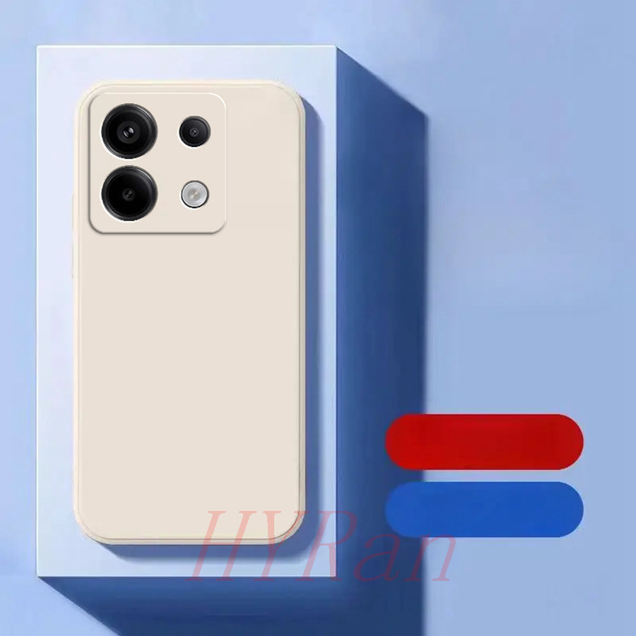 Poco X6 5G เคสโทรศัพท์ซิลิโคนสีทึบ YT รูปที่ 4
