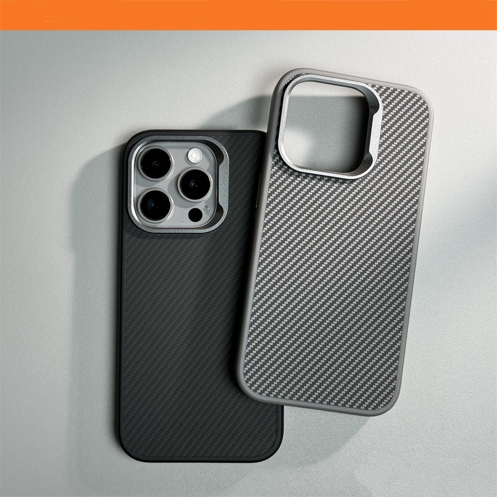 หรูหราคาร์บอน fibre เคสโทรศัพท์สําหรับ iPhone 15 14 13 12 Pro Max ปลอกซิลิโคนขอบนุ่มป้องกันรวมทุกอย่างกันกระแทกฮาร์ดปกหลัง