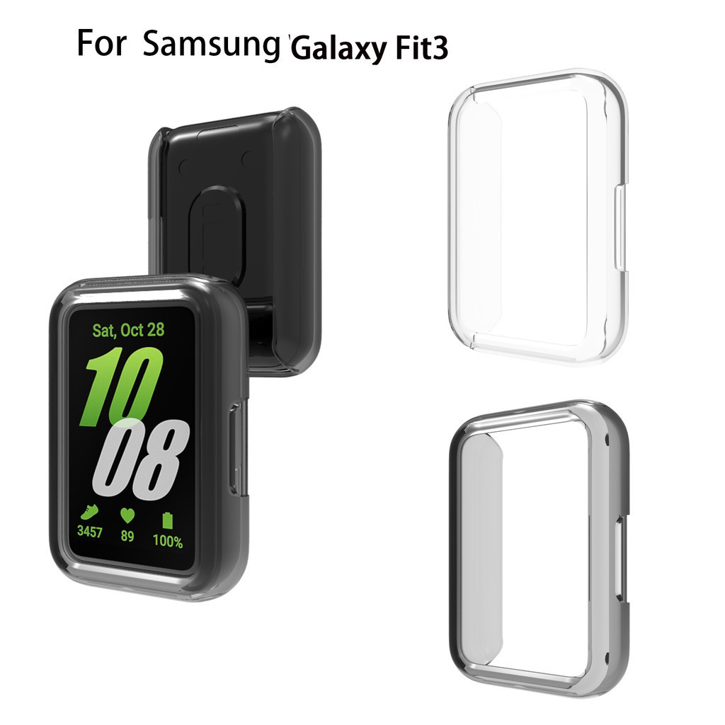 Soft TPU โปร่งใสป้องกันกรณีกรอบป้องกันกันชนสําหรับ Samsung Galaxy Fit3 Fit 3 SM-R390
