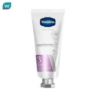 Vaseline วาสลีน โปร เดอร์มา แฮนด์ ครีม ซีดาร์วูด โรส ไบร์ทเทนนิ่ง3 37 มล.