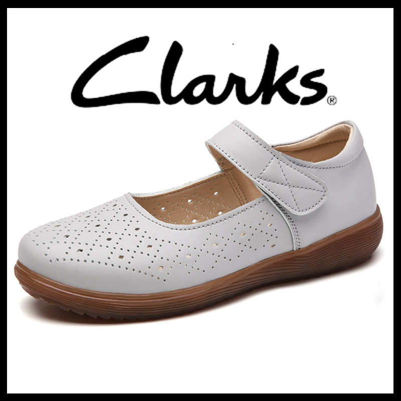 Ready STOCK รองเท้าผู้หญิง รองเท้าหนังลําลองผู้หญิง Clarks_ สุภาพสตรีรองเท้า Boat Shoes Flat Shoes ผ