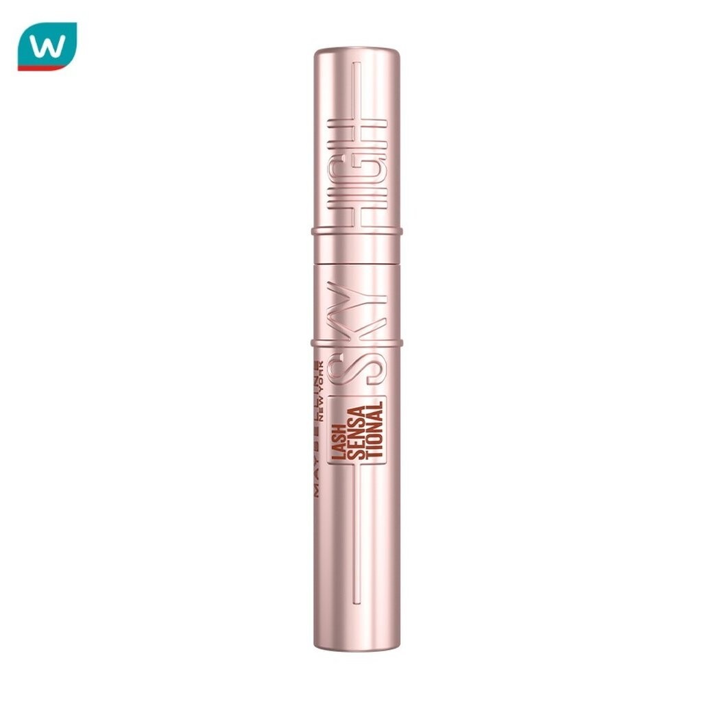 Maybelline เมเบลลีน สกายไฮน์ เลนเทนนิ่ง มาสคาร่า ลองแอนด์ลิฟท์ 02 วอร์ม บราวน์