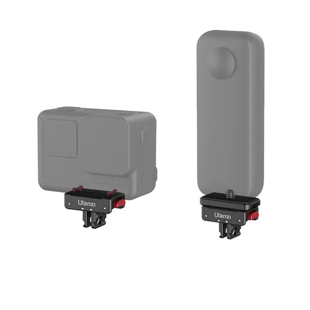 Ulanzi IN-03/ IN-01 Magnetic Quick Release Mount ฐานต่อกล้องแอคชั่น สำหรับแปลงต่อกับขาตั้งกล้อง