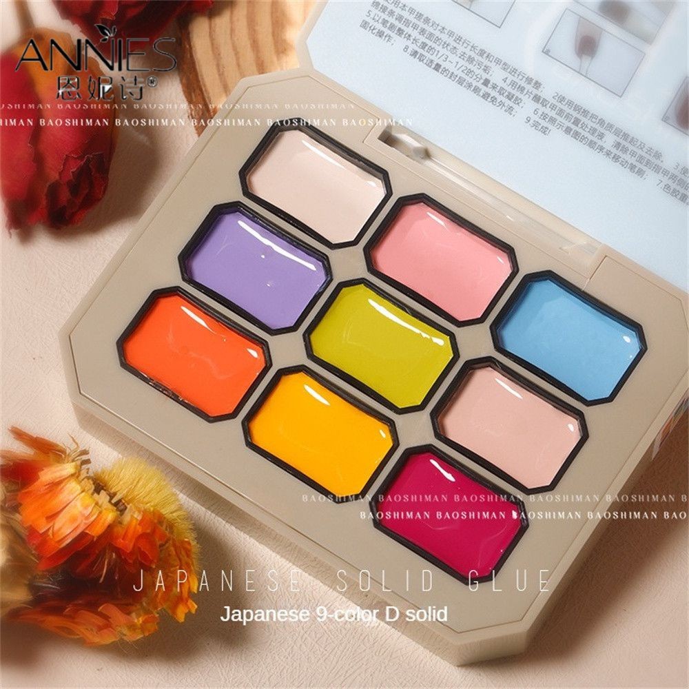 9 สีเล็บสูทเก๋แฟชั่น อแวนต์-การ์ด ยาทาเล็บเล็บรุ่นล่าสุดของแข็งเจลยาทาเล็บที่ไม่ซ้ํากัน9สีสูท หรูหรามาร์ค ผลิตภัณฑ์หรูหรา