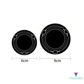 YosunBin] 1PC ใหม่ 9 ซม.แผ่นโลหะแหวนสําหรับรถยนต์แม่เหล็กผู้ถือหม้อน้ําแผ่นเหล็กสติกเกอร์สําหรับ / แท็บเล็ตพีซีใหม่
