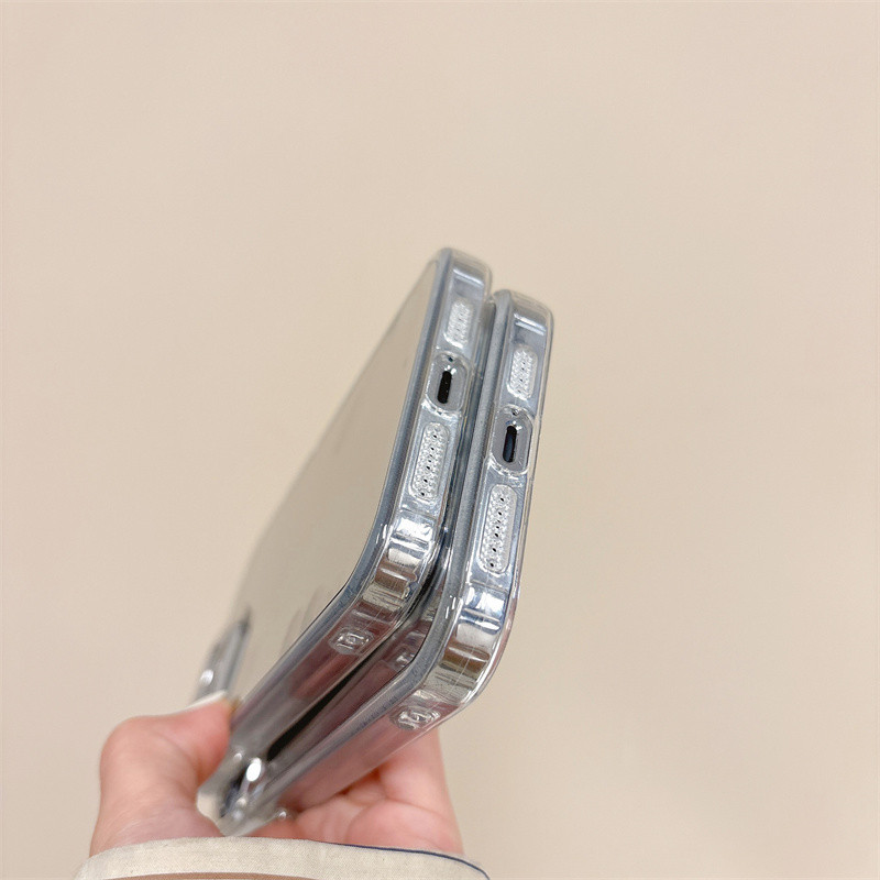 SAMSUNG กระจกเครื่องสําอางสําหรับsamsung Galaxy S24 S23 S22 S21 Plusหมายเหตุ20 Ultra S23 S21 S20 FE F55 F14 C55 M52 M34 M32 M22 M14 A22 A21S 5Gปลอกป้องกัน - รูปที่ 7