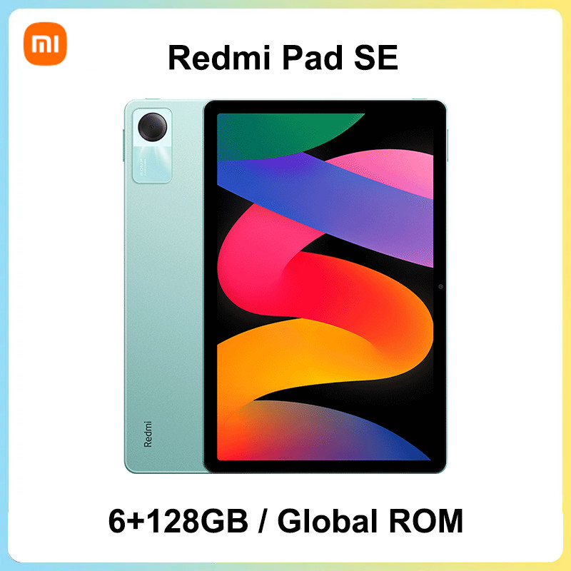 Xiaomi Redmi Pad SE 6+128GB Snapdragon® 680 11 FHD+ จอแสดงผล 8MP กล้อง 8000mAh แบตเตอรี่ Quad ลําโพง