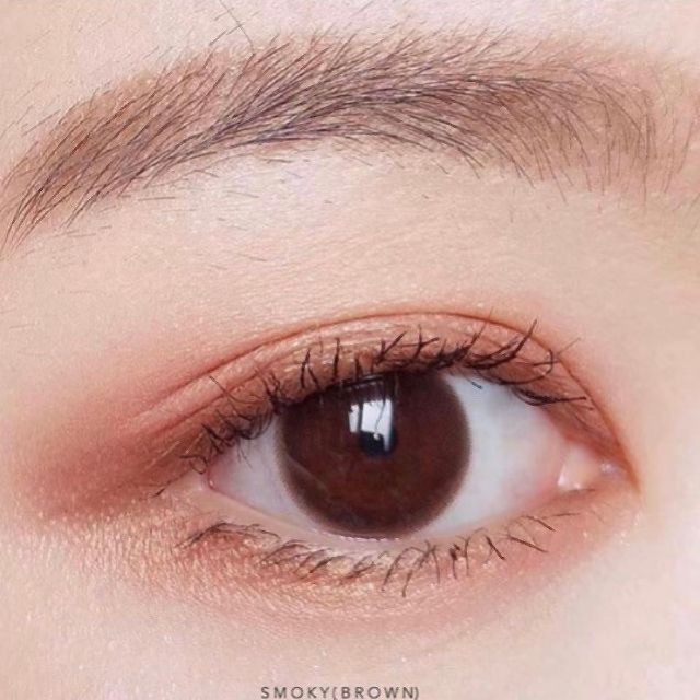 คอนแทคเลนส์(มินิ)🔥Smoky🔥(Beautylens) สี : Brown รายเดือน มีค่าสายตา