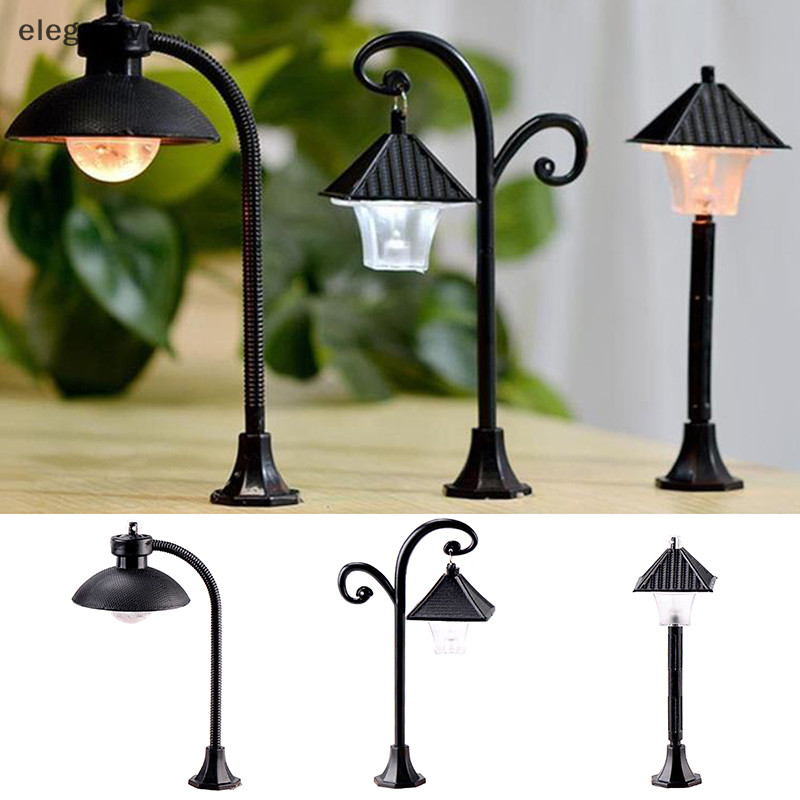 Egn Miniatures Park Micro Landscape Craft Streetlight ตุ๊กตา Streetlight ตกแต่งบ้าน N ราคา ถูกที่สุด ดีลบีเคเค