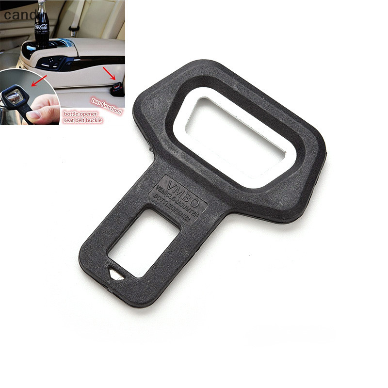 Ndy 1PC Universal Car Auto ที่เปิดขวดเข็มขัดนิรภัยหัวเข็มขัดนาฬิกาปลุก Stopper คลิป Clamp N