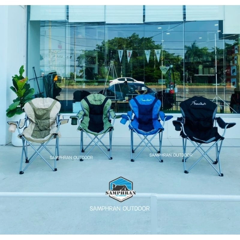 เก้าอี้แคมป์ปิ้ง สนามเดินป่า รุ่น King size Field and Camping ปรับได้ 3 ระดับ thumbnail 3