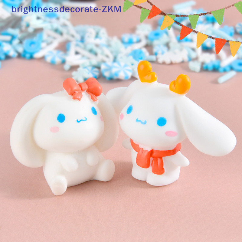 SANRIO [ความสดใส] เครื่องประดับมินิซินนามอนโรล ซานริโอ ไมโครภูมิทัศน์รุ่นภายในรถเดสก์ท็อปตกแต่งตุ๊กตาของเล่นจิ๋ว [ไทย]