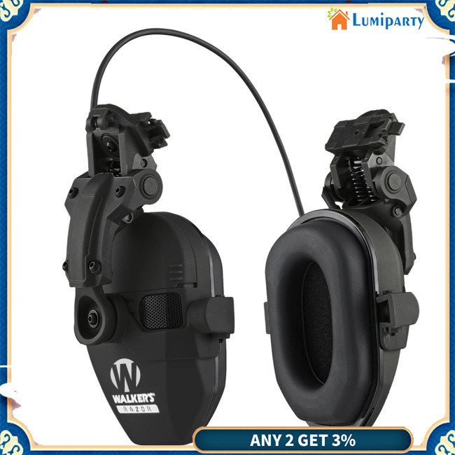 Lumiparty Earmuff หมวกกันน็อครุ่นหูฟังลดเสียงรบกวนสําหรับ OPS Core ARC และทีม Wendy M-LOK หมวกกันน็อค