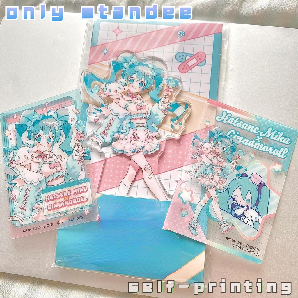 Vocaloid Miku Luka Rin Len MEIKO KAITO อะคริลิค standee เดสก์ท็อปเครื่องประดับตกแต่ง