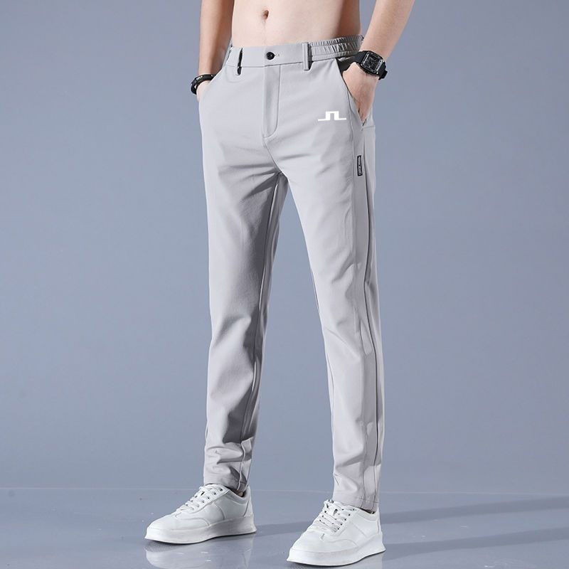Golf DRY Stretch กางเกงลําลองผู้ชาย Slim-fit ฤดูใบไม้ผลิฤดูร้อนกีฬากลางแจ้งกางเกงบางอินเทรนด์