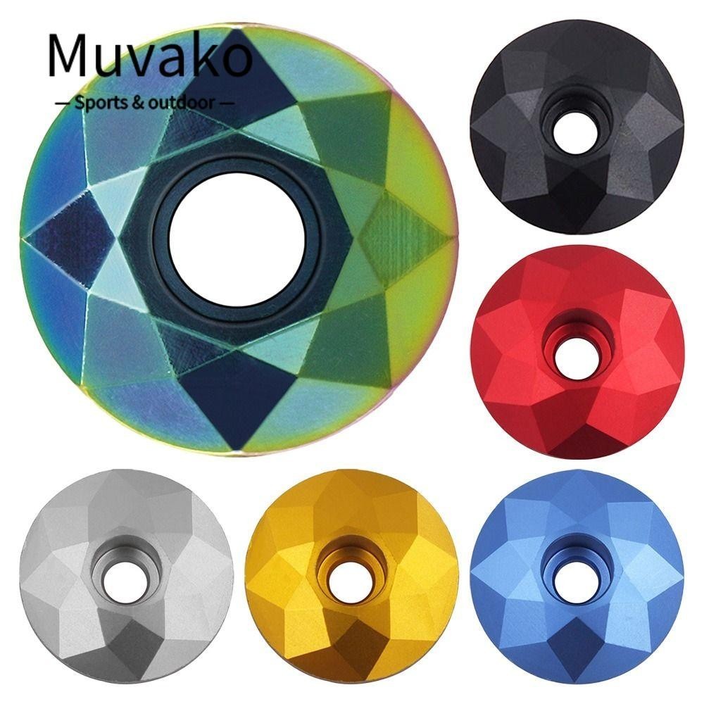 Muvako Stem Top Cap จักรยานเสือภูเขากลางแจ้งจักรยานถนนชิ้นส่วน Ultra-ligh Bowl Covers