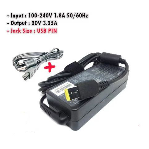 Adapter Lenovo สายชาร์จโน๊ตบุ๊คทั้งชุด อะแดปเตอร์แล็ปท็อป อะแดปเตอร์ ที่ชาร์จโน๊ตบุ๊ค ที่ชาร์จแล็ปท็