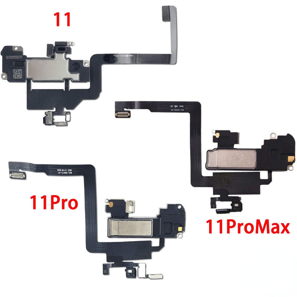 Earpiece หูลําโพงโมดูลและ Face ID Sensor Proximity Light Flex Cable Assembly สําหรับ iPhone 11 11Pro 11ProMax