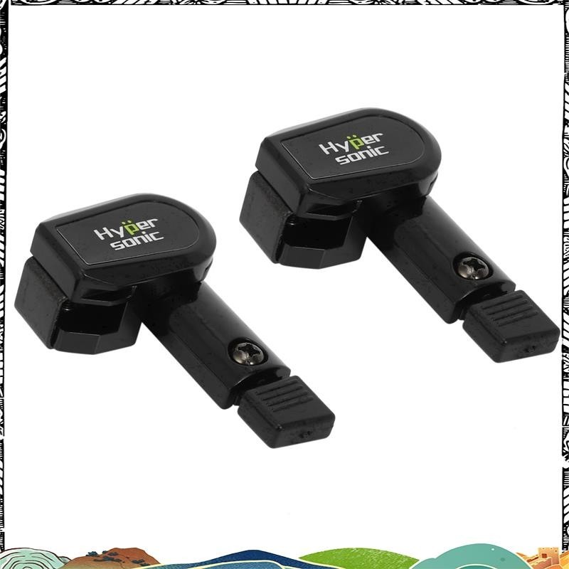 Hypersonic 2 ชิ้น Universal สีดํารถกระจก Wiper Stand สําหรับรถยนต์ใช้รถอุปกรณ์เสริม LHR neweer