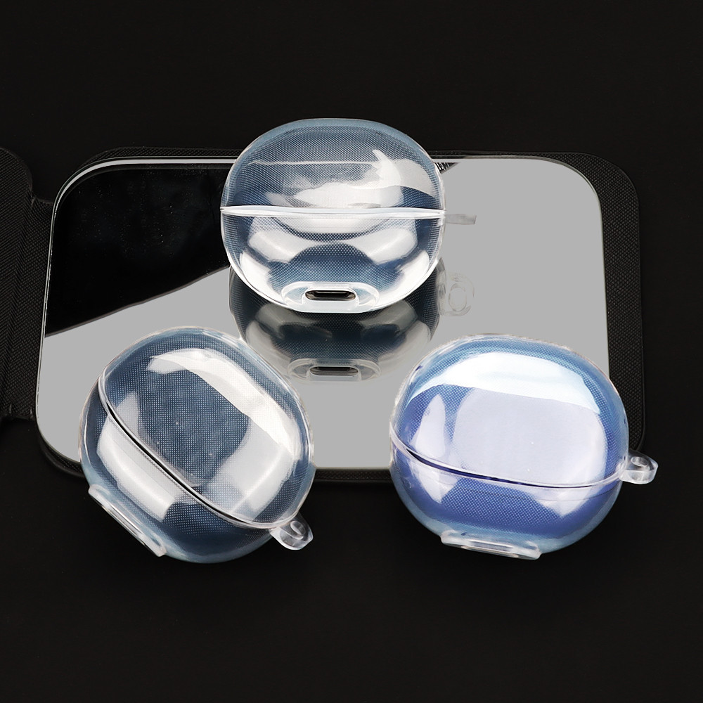 แฟชั่นTransparent Sofe TPU Headphone Soft Cases for SoundPEATS Clear with Hook