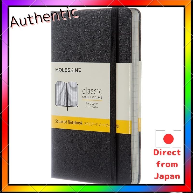 Classic Hardcover Grid Pocket Size Notebook Black Mm712
