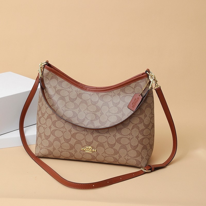 พร้อมส่ง ใหม่ Laurel Hobo กระเป๋า Coa_/ch Commuter Tote ความจุขนาดใหญ่ใต้วงแขนไหล่กระเป๋าสะพายแบบพกพา