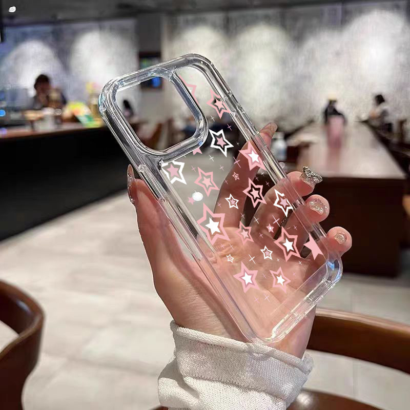 🔥PERFECT🔥 TPU เคสไอโฟน นิ่มกันกระแทก เคสโทรศัพท์ iPhone 11 12 13 14 15 Pro Max XR XS X 7/8P สไตล์เรียบง่าย ซิงไห่ - รูปที่ 5